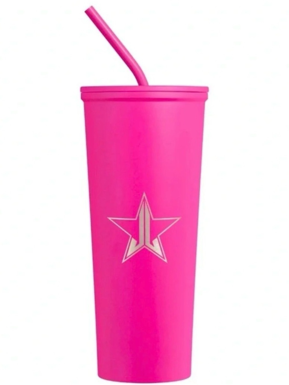 NIB JEFFREE STAR Cosmetics JSC PINKY RING TUMBLER 24oz. HOT PINK Collector Cup